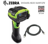 Zebra DS3608-SR3U4600VZW 2D Handheld USB Ultra-Rugged Barcode Scanner W/ Cable