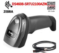 Zebra DS4608-SR7U2100AZW 1D/2D USB Handheld Corded Barcode Scanner w USB Cable