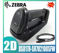 Zebra DS8178-SR7U2100SFW Handheld Bluetooth 2D Barcode Scanner USB Kit W/ Cradle