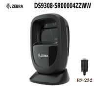 Zebra DS9308-SR00004ZZWW 1/2D Image QR Desktop Handheld Barcode Scanner RS-232