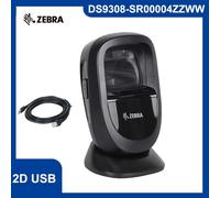 Zebra DS9308-SR00004ZZWW 1D 2D QR Code Desktop USB Barcode Scanner Imager Kit