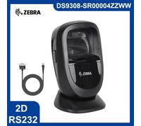 Zebra DS9308-SR00004ZZWW Desktop Hands-free 1D/2D Barcode Scanner w/ RS232 Cable