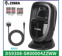 Zebra DS9308-SR00004ZZWW Desktop Hands-free 1D/2D Barcode Scanner w RS232 Cable