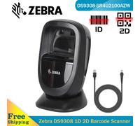 Zebra DS9308-SR4U2100AZW Series Hands-Free USB 1D 2D Barcode Scanner Reader