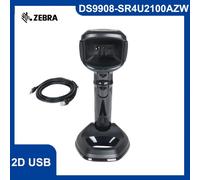 Zebra DS9908-SR4U2100AZW 1D/2D Imager Handheld Barcode Scanner With USB Cable