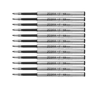 Zebra F Refill Ballpoint Pen for F-301, F-701, Expandz & Spiral. Pack of 12 Black