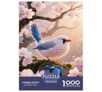 Zebra Finch 1000 Pieces Premium Jigsaw Age 3+ Cool Collage Effect, Fun Details, Educational, Challenging 70x50cm/1000pcs