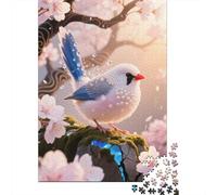 Zebra Finch 1000 Pieces Puzzles Challenging And Brainteasing Puzzle Challenge Games Colourful Brainteasing Beautiful Decoration 1000pcs (75x50cm)