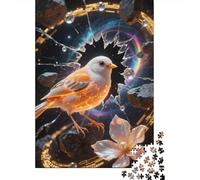 Zebra Finch Jigsaw for Adults 1000 Piece Brainteasing Puzzle Education Gifts for Men Challenge 1000pcs (75x50cm)