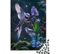 Zebra Finch Jigsaw for Adults 1000Pc Brainteasing Puzzle Education Birthday Gifts Challenging Game 1000pcs (75x50cm)