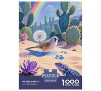 Zebra Finch Jigsaw Puzzles Puzzles for Adults Kids. 1000 Pieces Impossible Challenge Toy Educational Game Home Decoration for Educational Games Gifts 70x50cm/1000pcs