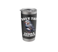 Zebra Finch Save Zebra Finch Stainless Steel Insulated Tumbler