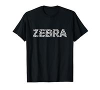 Zebra Font Value Graphic T-Shirt
