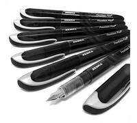 Zebra Fuente - Disposable Fountain Pen - Black Ink - Pack of 6