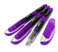 Zebra Fuente - Disposable Fountain Pen - Purple Ink - Pack of 3