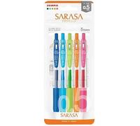 Zebra Gel Ballpoint Pen Sarasa Clip 0.5mm 5 Colors Set N JJ15-5C-N