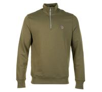 Zebra Half Zip Sweatshirt 36E Khaki Green, XL