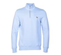 Zebra Half Zip Sweatshirt 41e Sky Blue, XL
