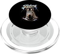 Zebra Heavy Metal 80s Animal Rock Music Concert Rock N Roll PopSockets PopGrip for MagSafe