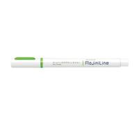 Zebra Highligher Just Fit Mojiniline, blurring proof for ballpoint pen wrinting (Green) WKS22-G