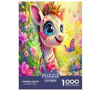 Zebra Jigsaw Puzzles for Adults Gifts 1000 Piece Educational Games Home Decors Quirky Wild Animals Jigsaw Puzzle for Adults And Kids Age 12 And Up 38x26cm/1000pcs