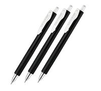 Zebra JJH72-BK3-AZ Sarasa Nano Gel Ballpoint Pen, 0.3mm, Set of 3, Black