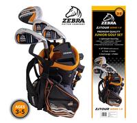 Zebra Junior Golf Sets in Orange | Size: 3-5 Years Zebra Orange 3-5 Years