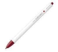 Zebra Knock Felt Pen, CLICKART, red-black