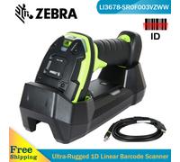 Zebra LI3678-SR0F003VZWW Industrial Wireless Barcode Scanner USB 1D Reader