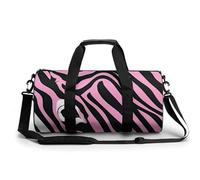 Zebra-like Print Gym Bag for Men Women, Sturdy Oxford Cloth Travel Bags with Removable Shoulder Strap, Waterproof Duffel Bag for Fitness, Travel, Yoga