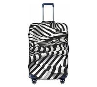 Zebra-Like Print Print Luggage Cover Suitcase Protector Travel Suitcase Cover for Kid and Adult Fits 18-32 Inch