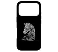 Zebra Line Art Illustration Case for iPhone 17 Pro