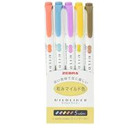 Zebra mild liner RC 5 color set WKT7-5C-RC (japan import)