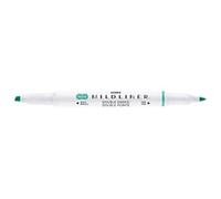 Zebra Mildliner 78220 Highlighter Green Broad Chisel 4 mm Pack of 10