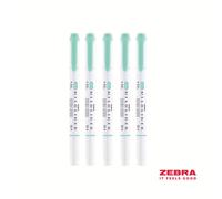 Zebra MILDLINER Double Ended Fluorescent Green Highlighter Box 10