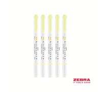 Zebra MILDLINER Double Ended Fluorescent Yellow Box Highlighter 10