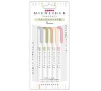 ZEBRA Mildliner Fluorescence Pen [Parallel Import Goods] (Natural Mild Colour) WKT7-5C-NTC