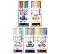 Zebra Mildliner Pastel Highlighter, Pack of 25