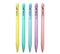 Zebra MP Mechanical Pencil - 0.5mm Fine Nib - Graphite Lead - Pastel Set of 5