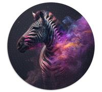Zebra Nebula Adult Jigsaw Puzzles 1000 Pieces Cardboard Jigsaw Ideal for Home & Office Decor, for Birthday 1000pcs (67.5x67.5cm)