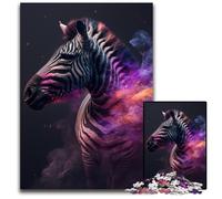 Zebra Nebula Jigsaw Puzzles for Adults, 1000 Piece Difficult Puzzles for Adults Brain Challenge Game for Teenagers & Family Interaction 50x75CM/19.68x29.52inch