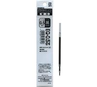 Zebra Oil-based Ballpoint Pen Refill, EQ-0.5 Lead, REQ5-BK, Black [x4]
