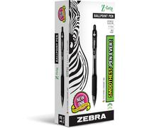 Zebra Pen 22210 Z-Grip Retractable Ballpoint - Black (box of 12)