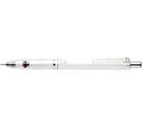 ZEBRA Pen DelGuard Mechanical Pencil, Secure & Reliable Propelling Pencil, Stylish & Unbreakable Mechanical Pencils For Consistent Lines, Innovative & Reliable Retractable Pencils - White, 0.5 mm