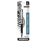 Zebra F-301 Compact Ballpoint Black .7mm 27411 Pack Of 6