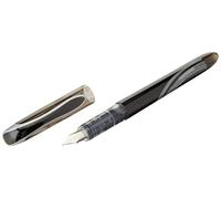 Zebra Pen Fuente Disposable Fountain Pen, 0.6mm Point, Black Ink, 12-Pack 69481