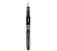 Zebra Pen Fuente Disposable Fountain Pen, 0.6mm Point, Black Ink, 12-Pack 69481