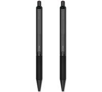 Zebra Pen G-450 Rapid Dry Gel Ink Retractable Rollerball Pen - Premium Black Brass Barrel - Pack of 2