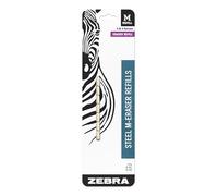 Zebra Pen Mechanical Pencil Eraser M-Refill, White, 7-Pack