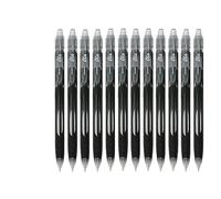 Zebra Pen Ola Retractable Ballpoint Pen, Medium Point, 1.0mm, Black Ink, Multipack of 12